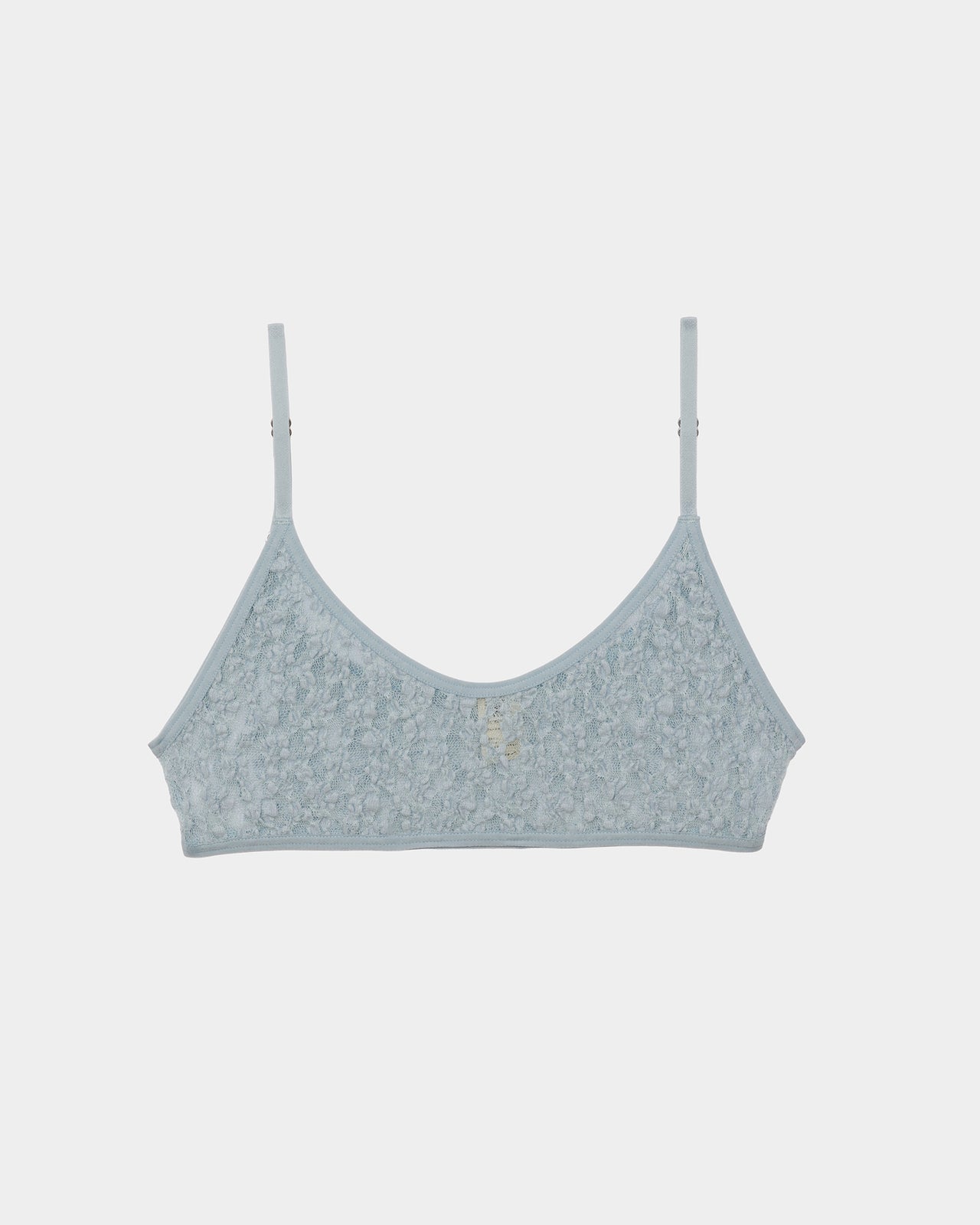 Musial Bra - Organic Cotton Lace - Dona Blue