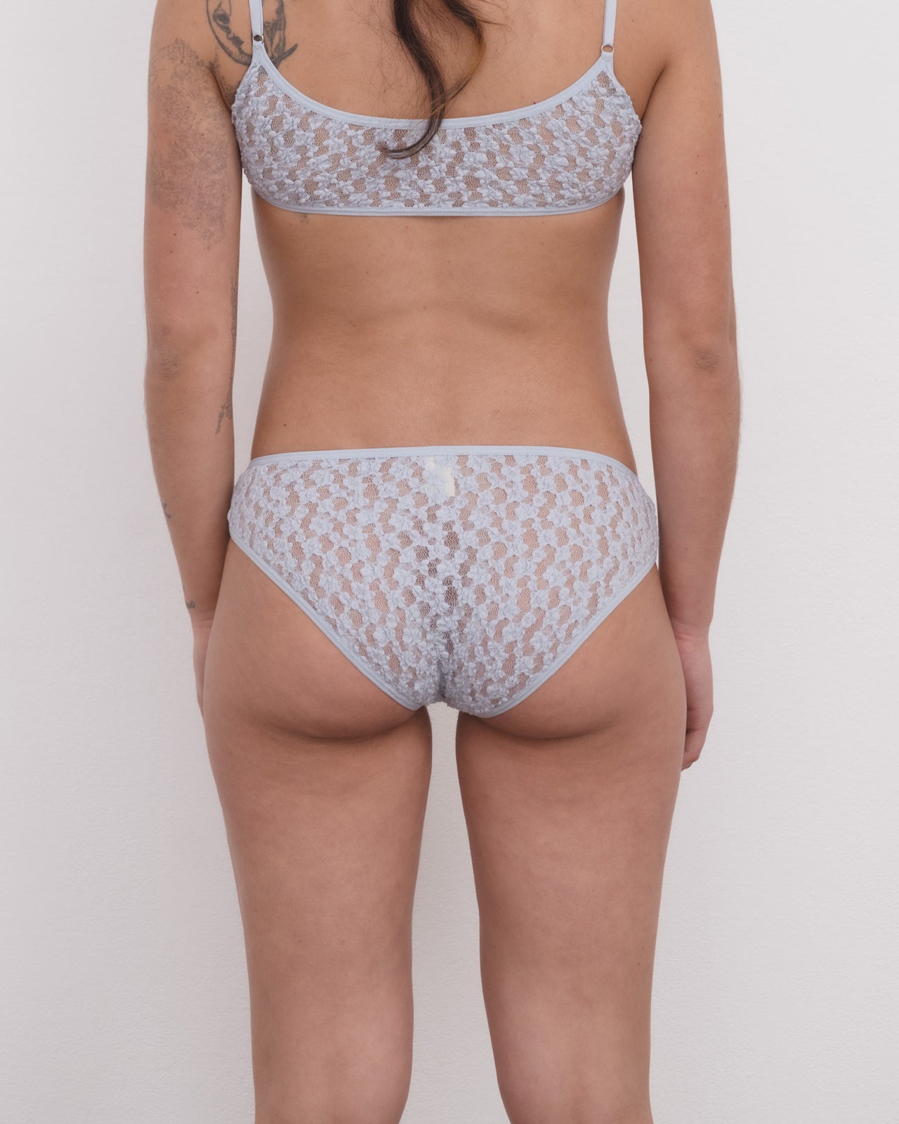 Musial Pants - Organic Cotton Lace - Dona Blue