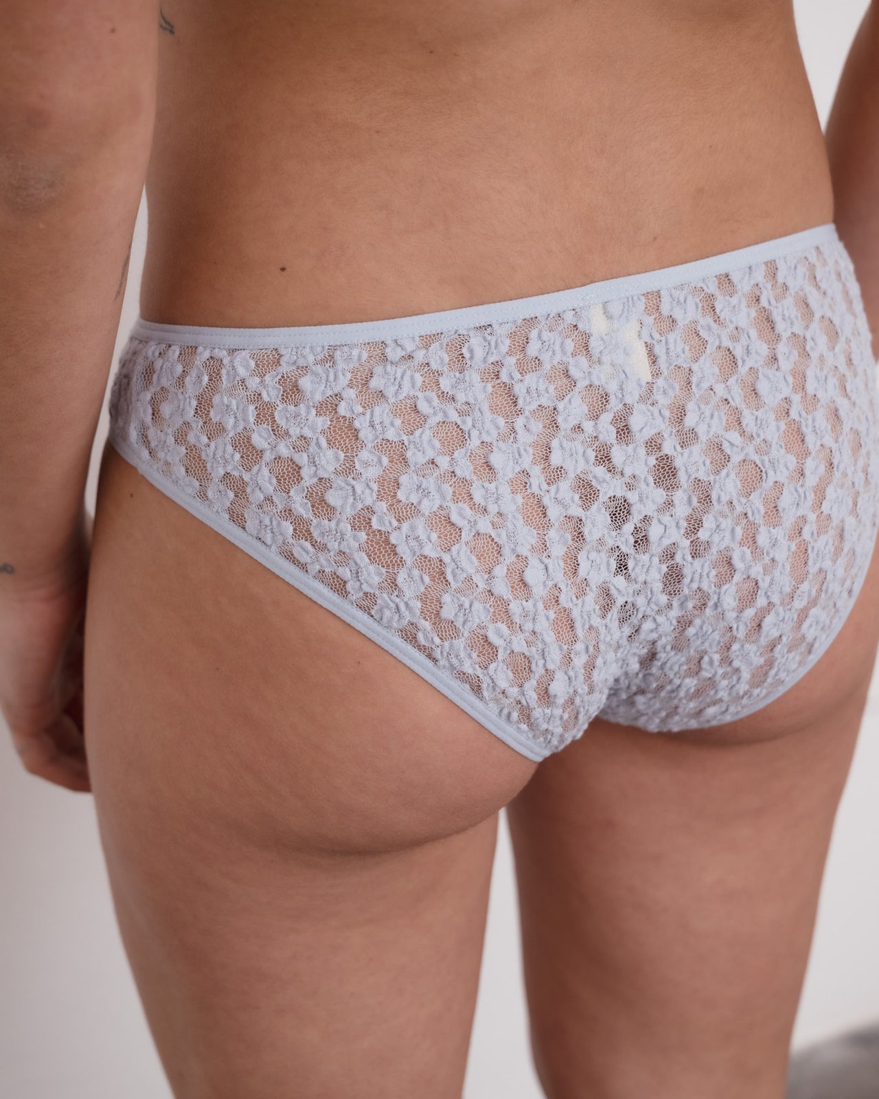 Musial Pants - Organic Cotton Lace - Dona Blue