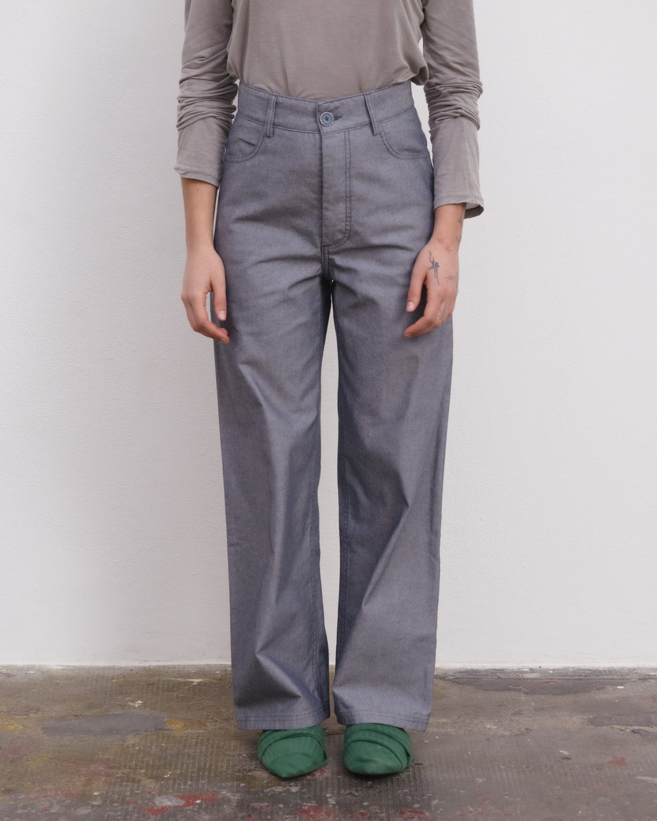 Navalo Pants - Recycled Denim - Dark Denim