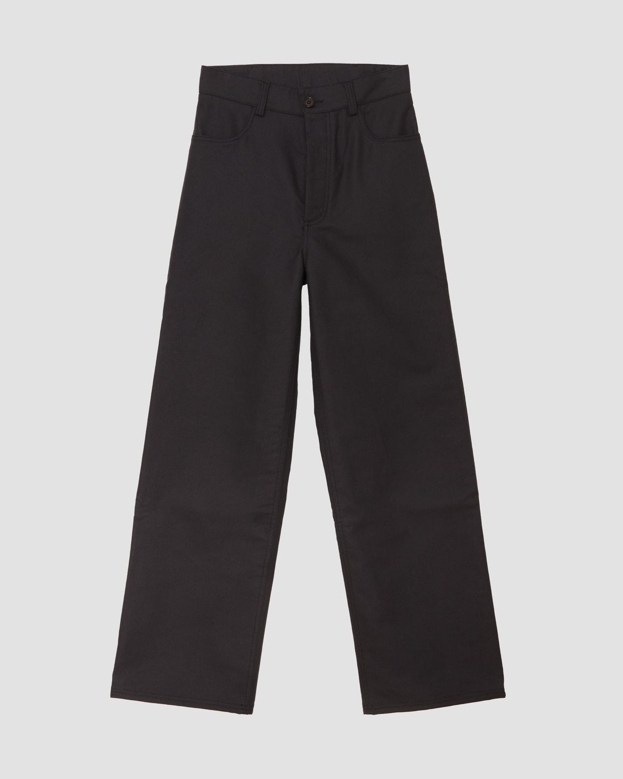 Navalo Pants - Cotton Canvas - Black - WT23