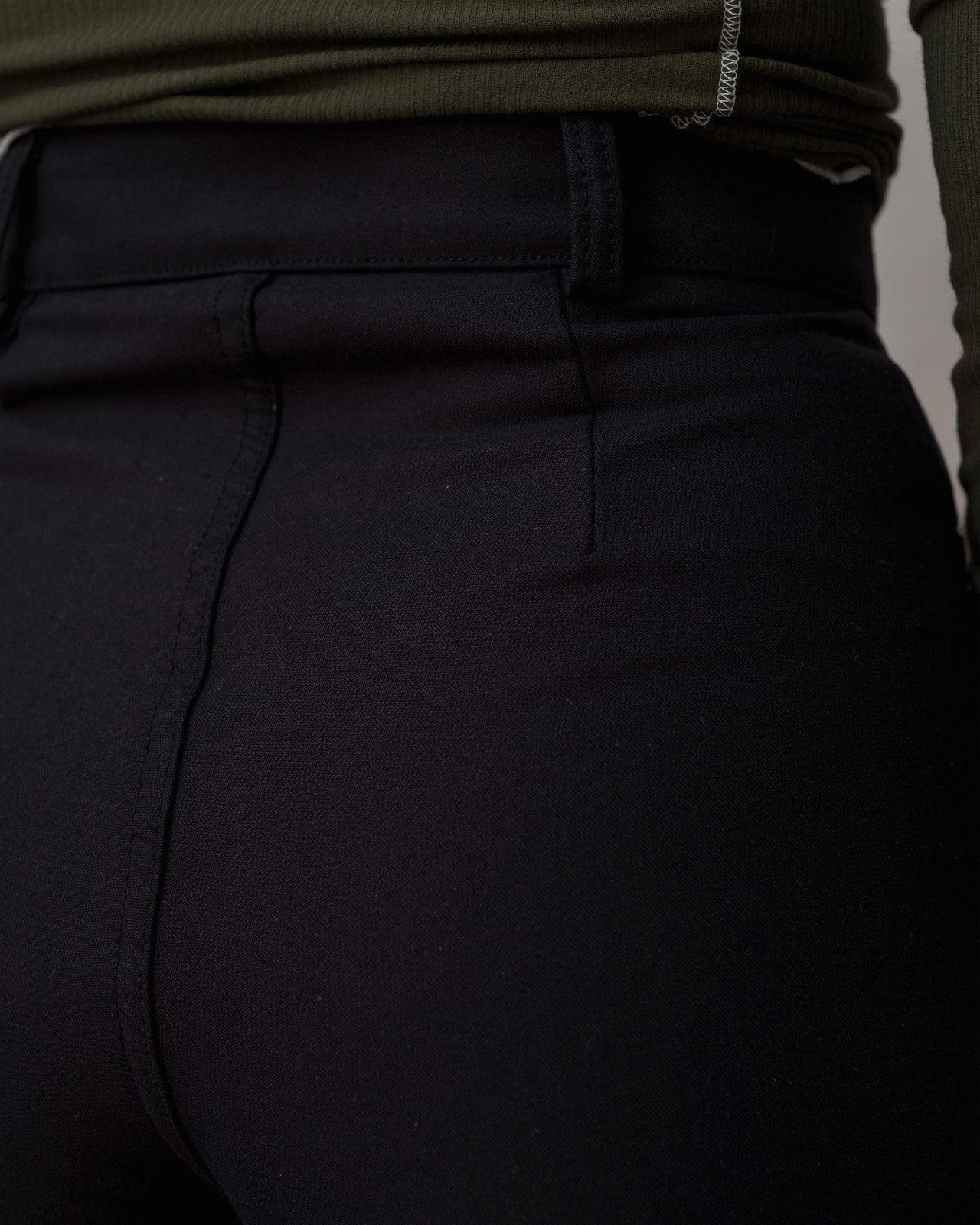 Navalo Pants - Cotton Canvas - Black - WT23