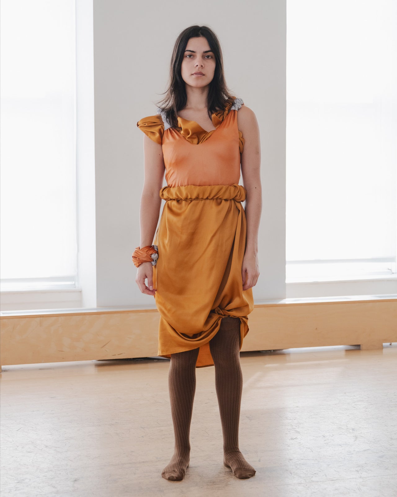 Neil Skirt - Viscose - Mina Copper