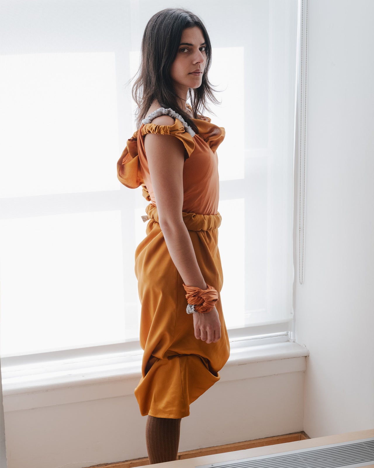 Neil Skirt - Viscose - Mina Copper