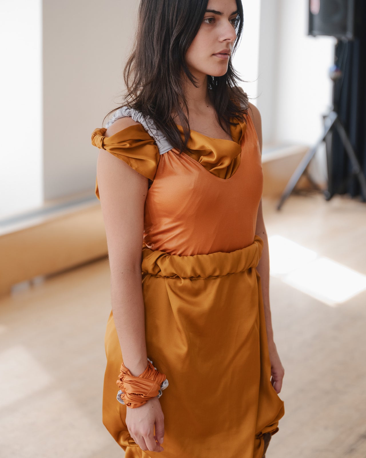 Neil Skirt - Viscose - Mina Copper