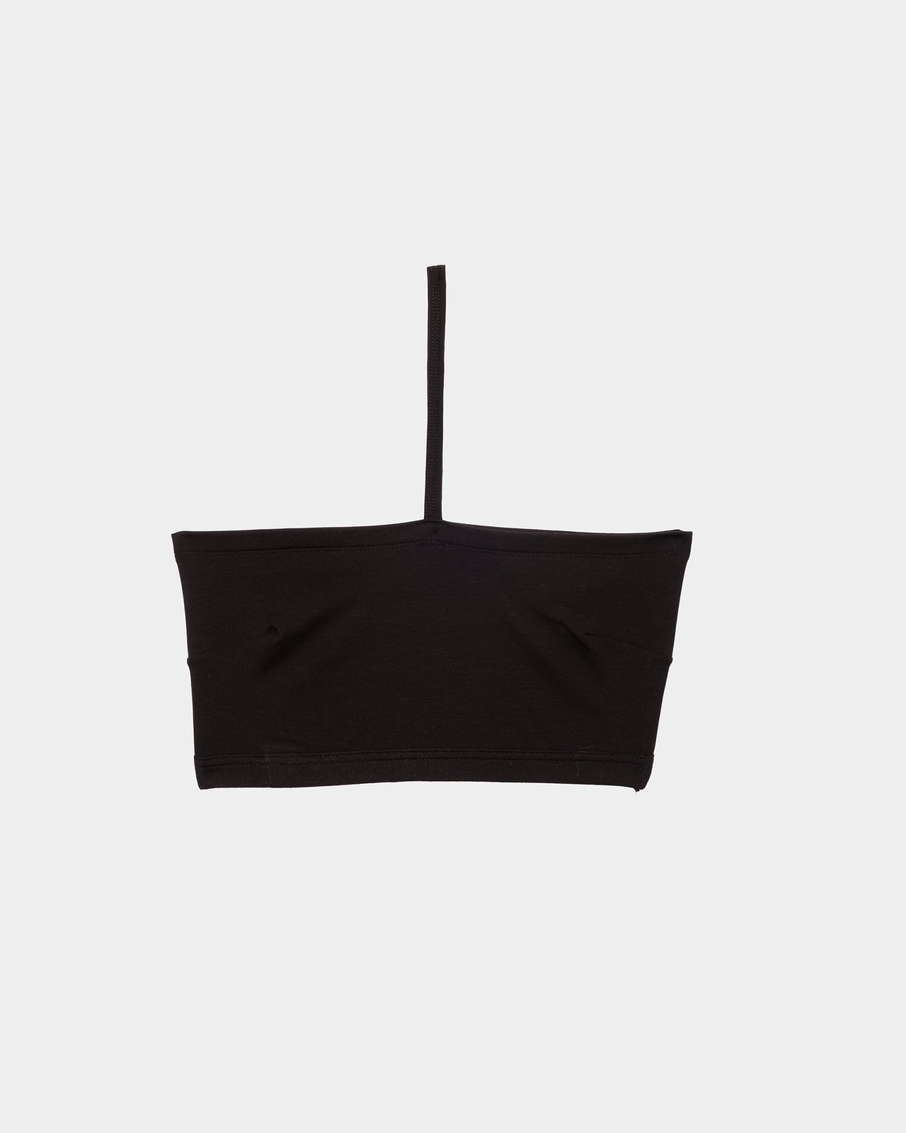 Nida One Strap Bra - Bamboo Lyocell - Black