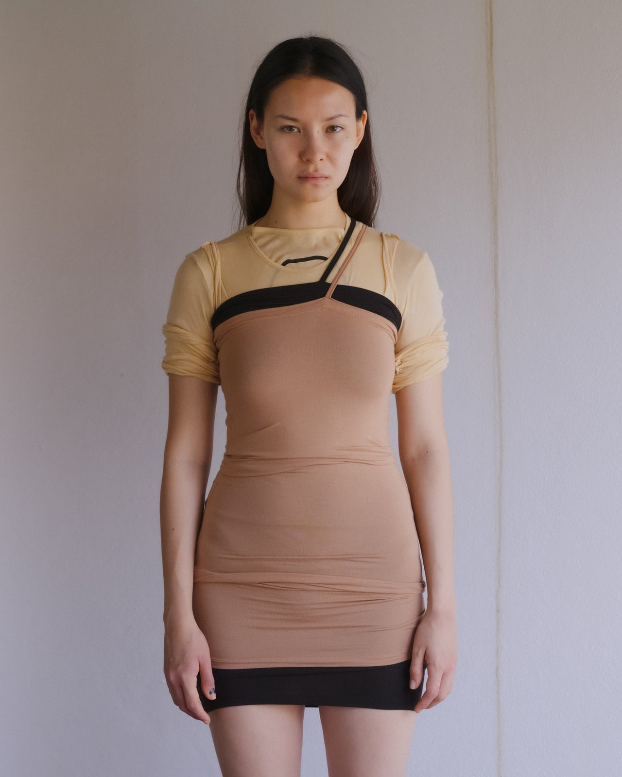 Nida One Strap Slip Dress - Bamboo Viscose - Aural