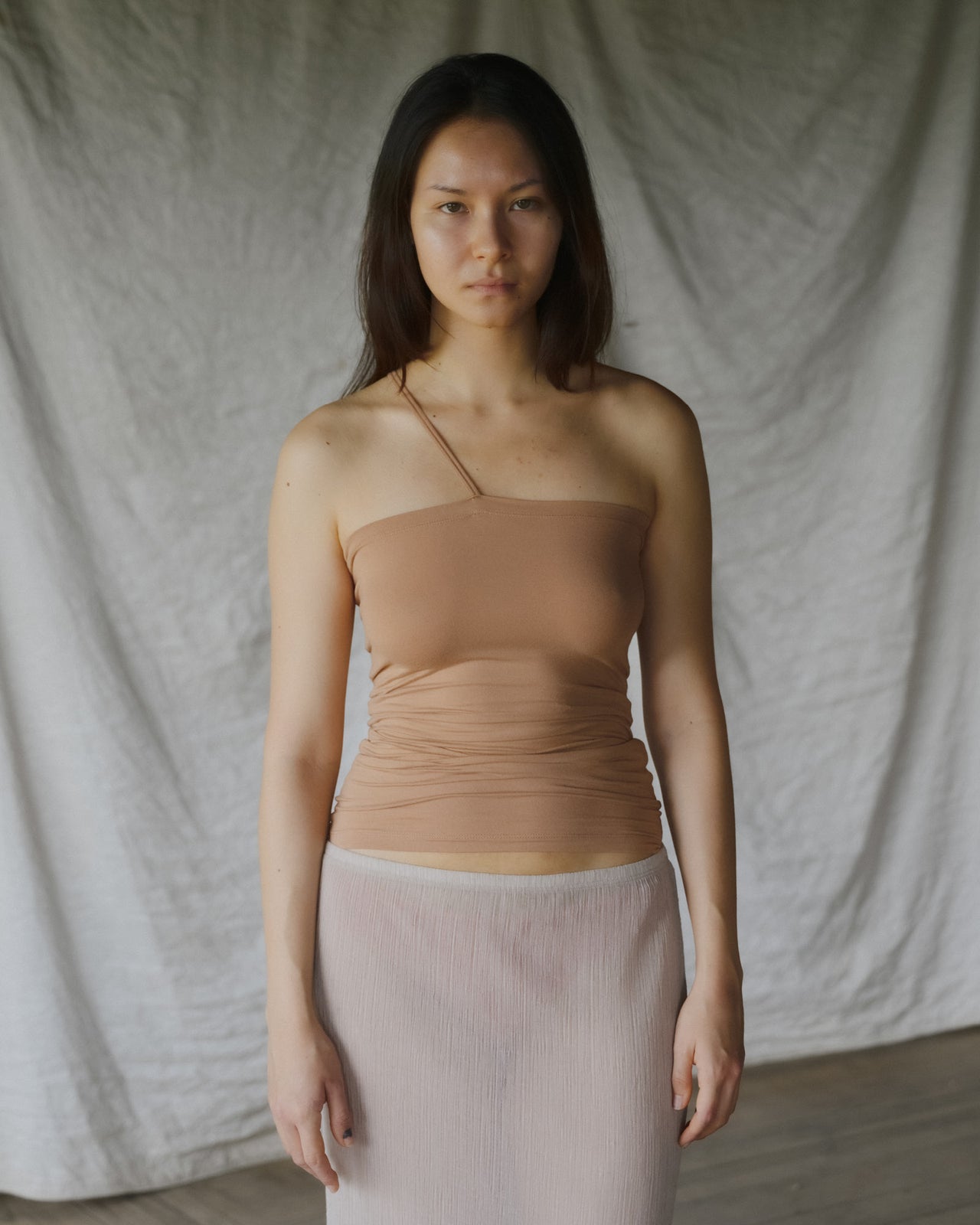 Nida One Strap Tank - Bamboo Viscose - Aural