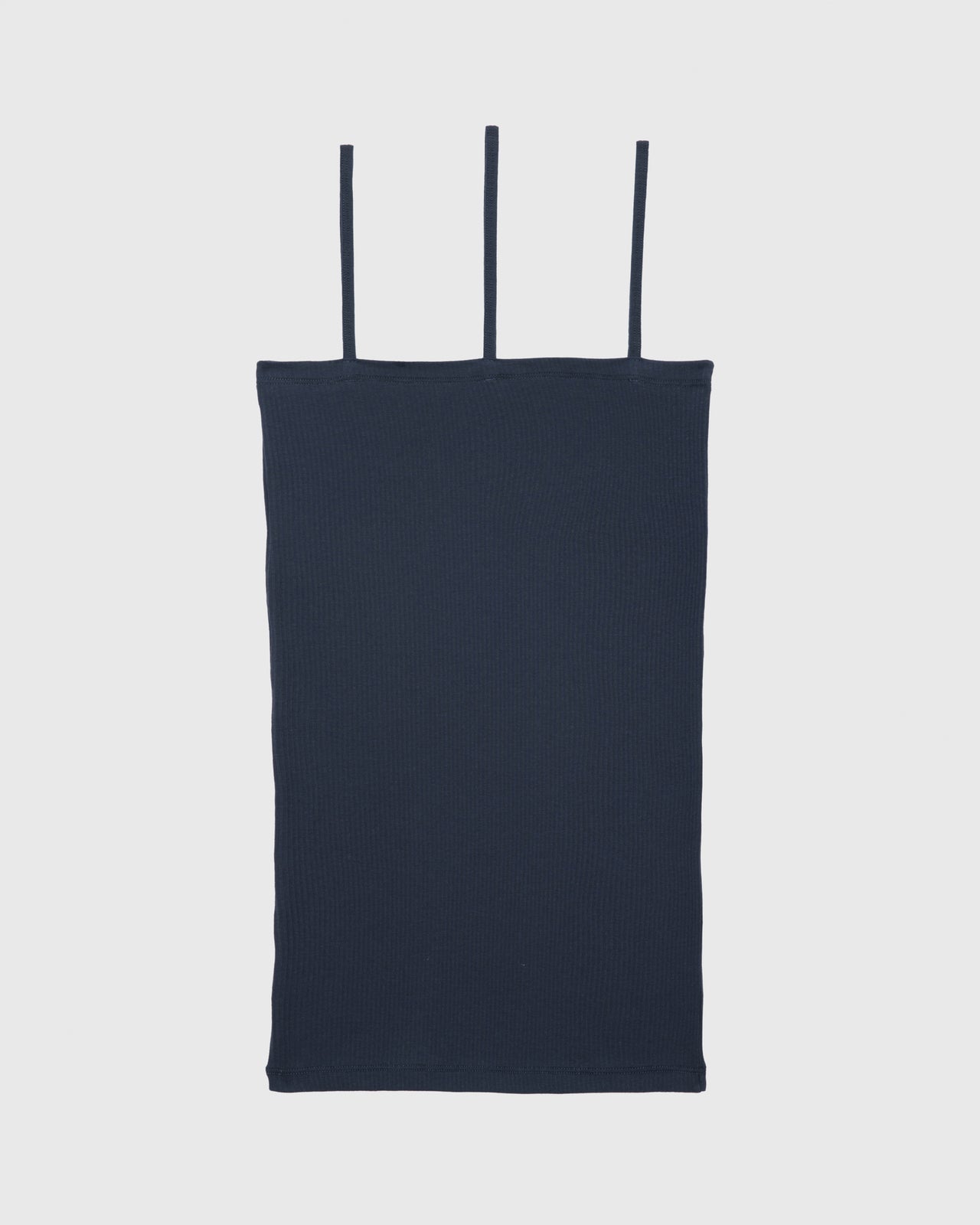 Nida Tank - Organic Cotton Rib - Preston Blue