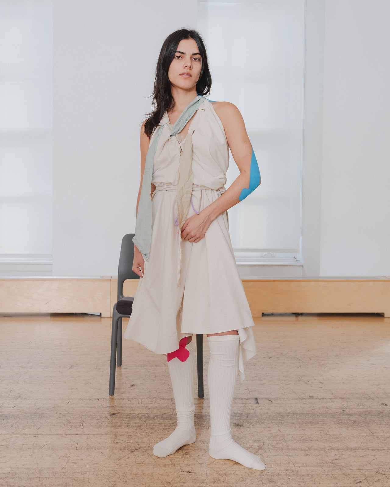 Node Dress - Wild Silk - Undyed