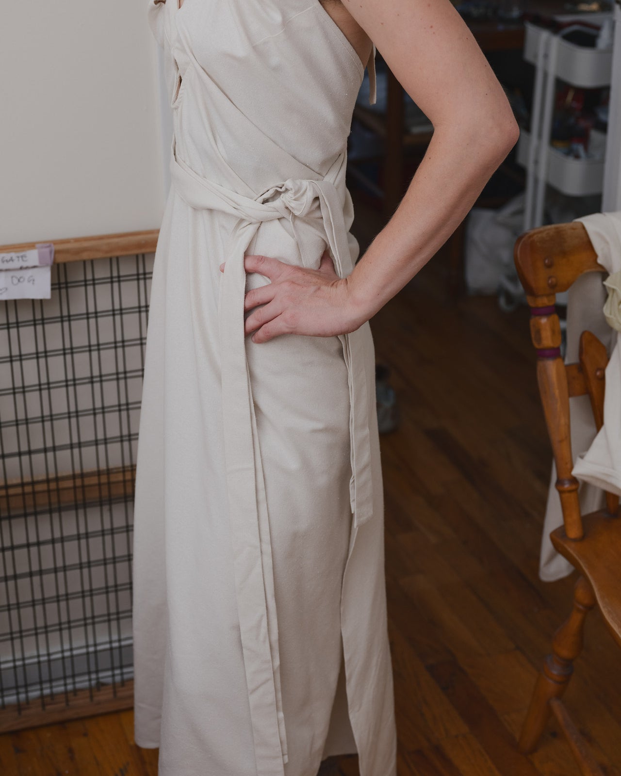 Node Dress - Wild Silk - Undyed