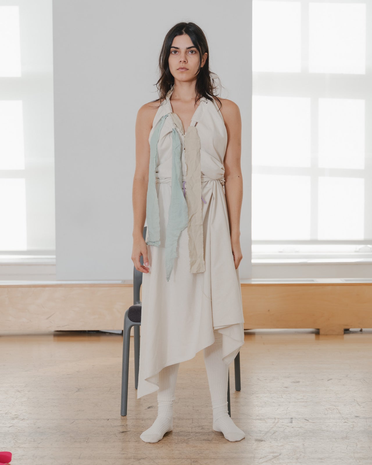 Node Dress - Wild Silk - Undyed