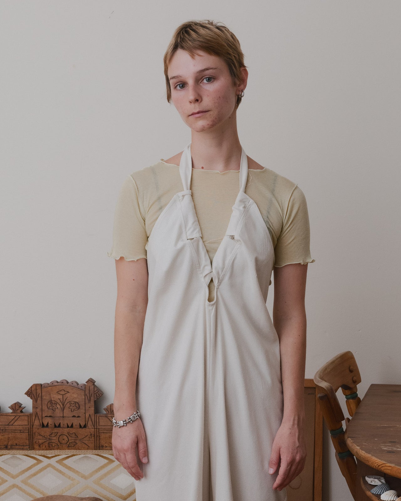Node Jumpsuit - Wild Silk - Undyed