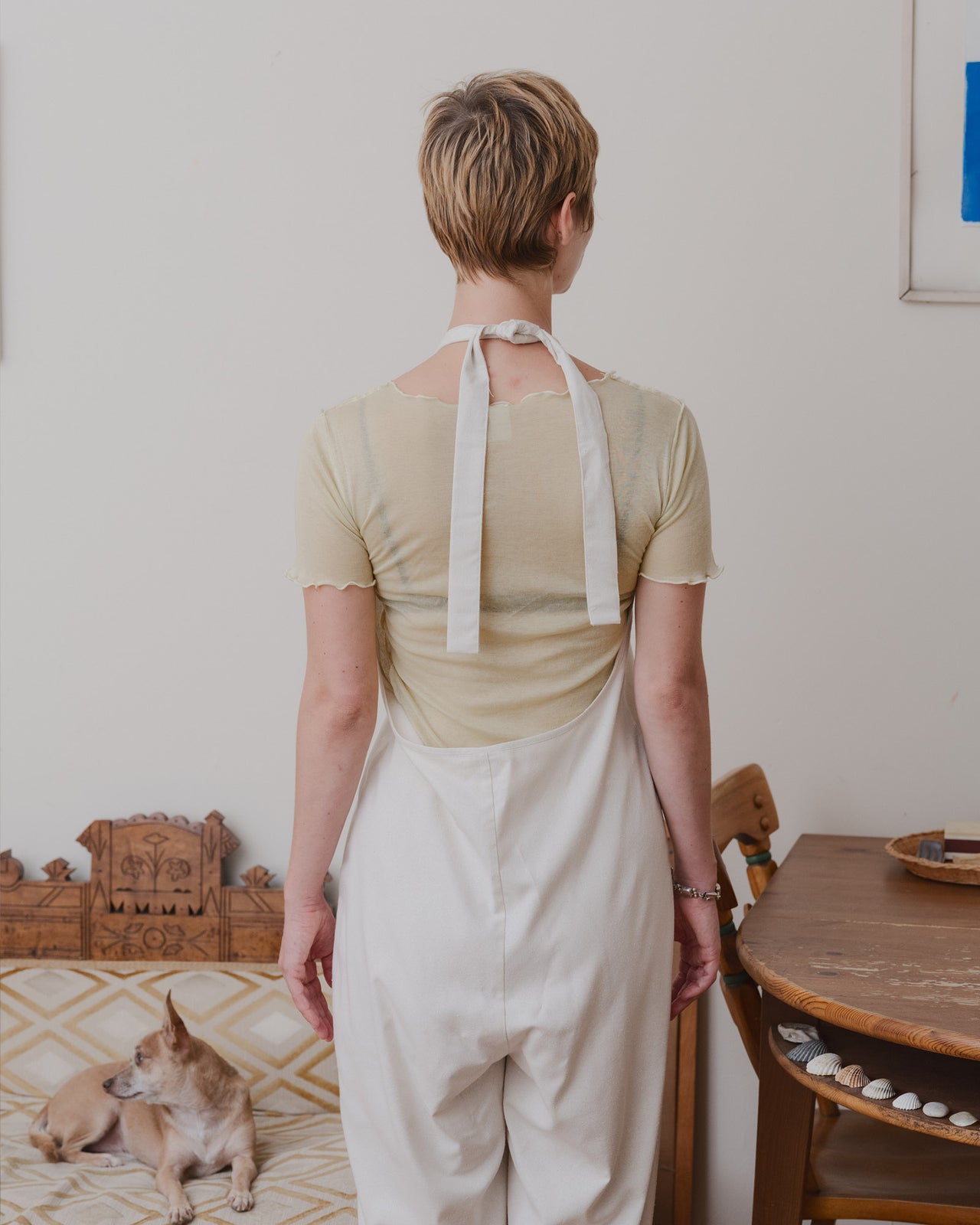 Node Jumpsuit - Wild Silk - Undyed