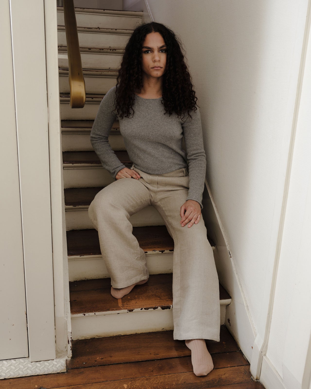 Novel Loose Pants - Hemp Canvas - Undyed - SP24