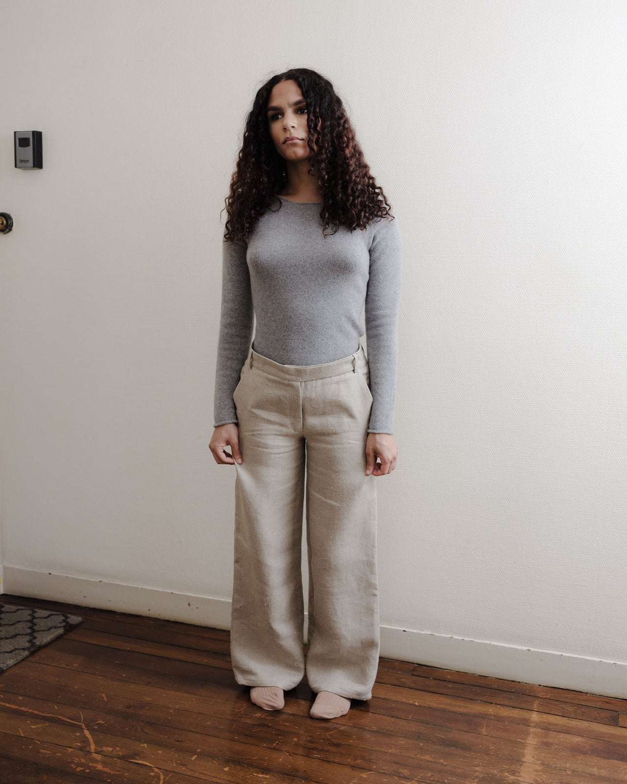 Novel Loose Pants - Hemp Canvas - Undyed - SP24
