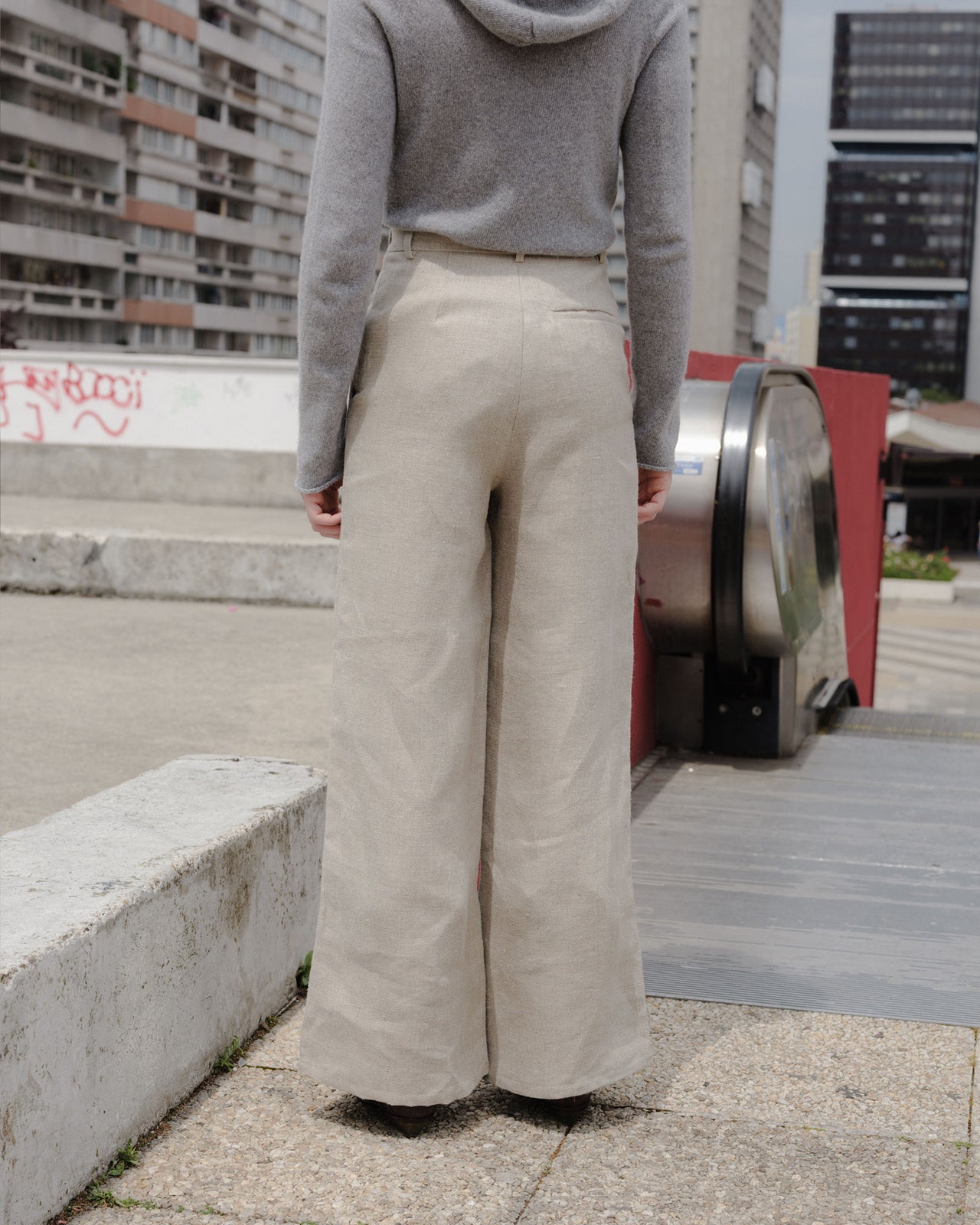 Novel Pants - Hemp Canvas - Undyed - SP24