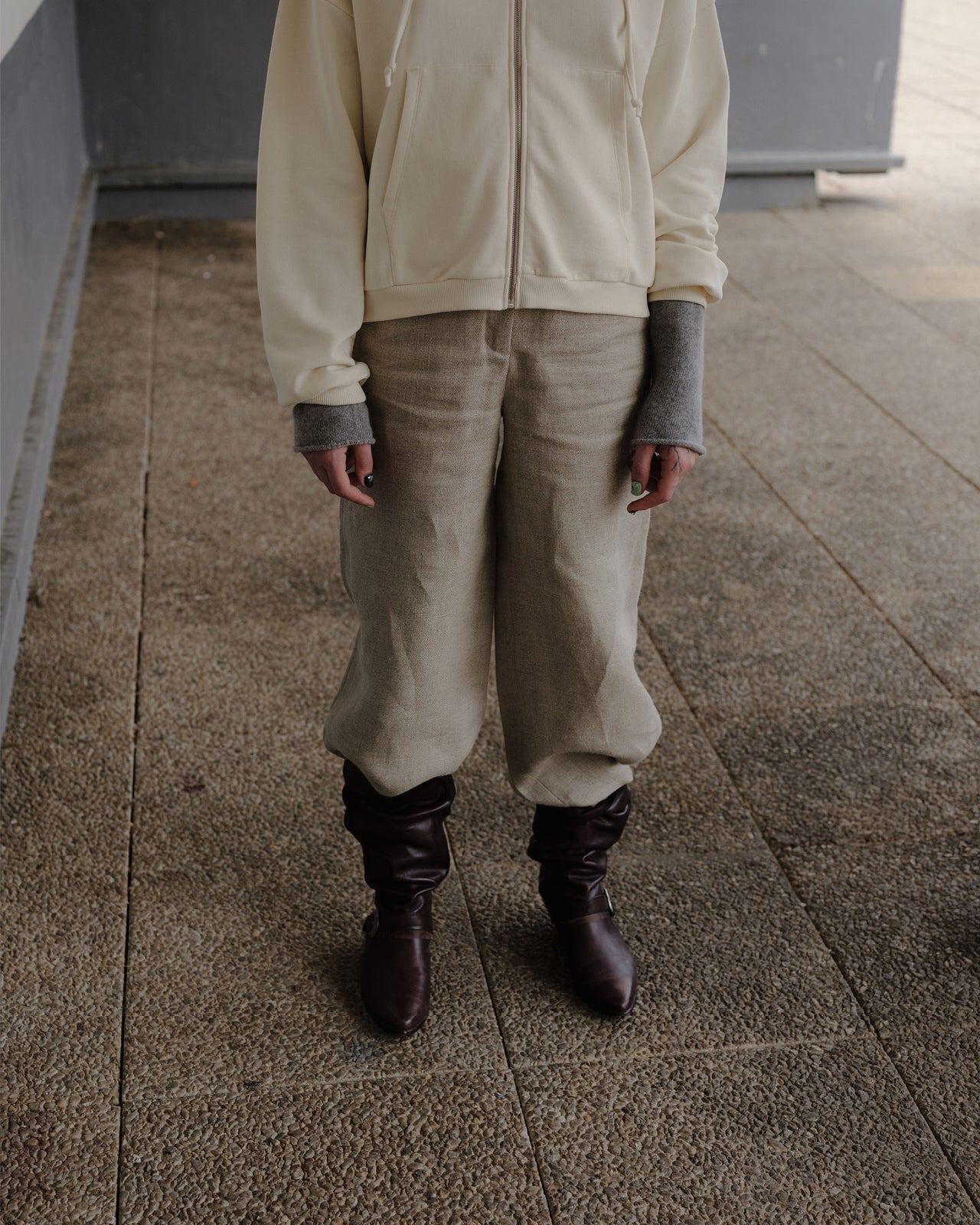 Novel Pants - Hemp Canvas - Undyed - SP24