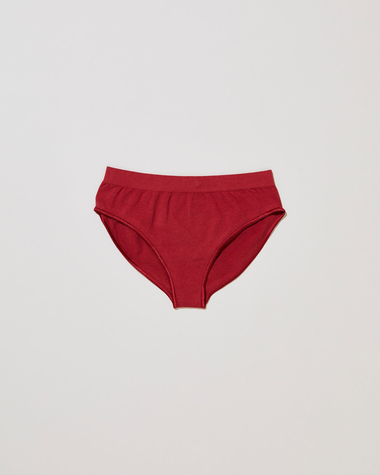 Oleta Pants - Fine Cotton Seamless Brief - Red