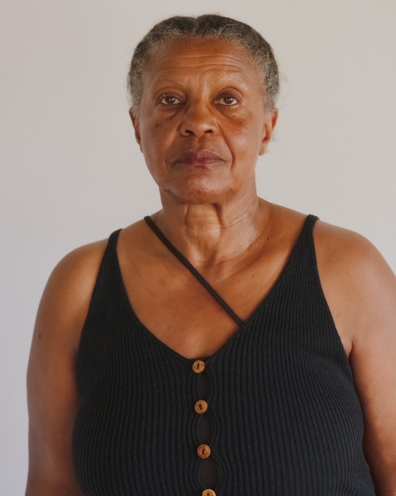 Oder Dress - Linen Cotton Rib - Black