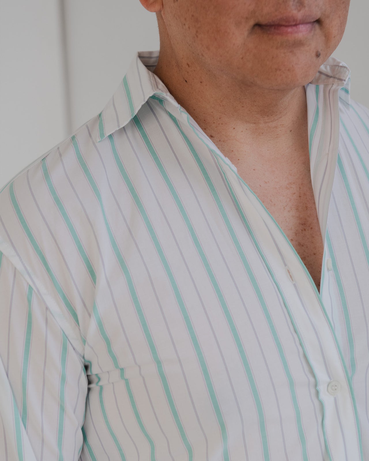 Ole Shirt - Organic Cotton Poplin - Stripe