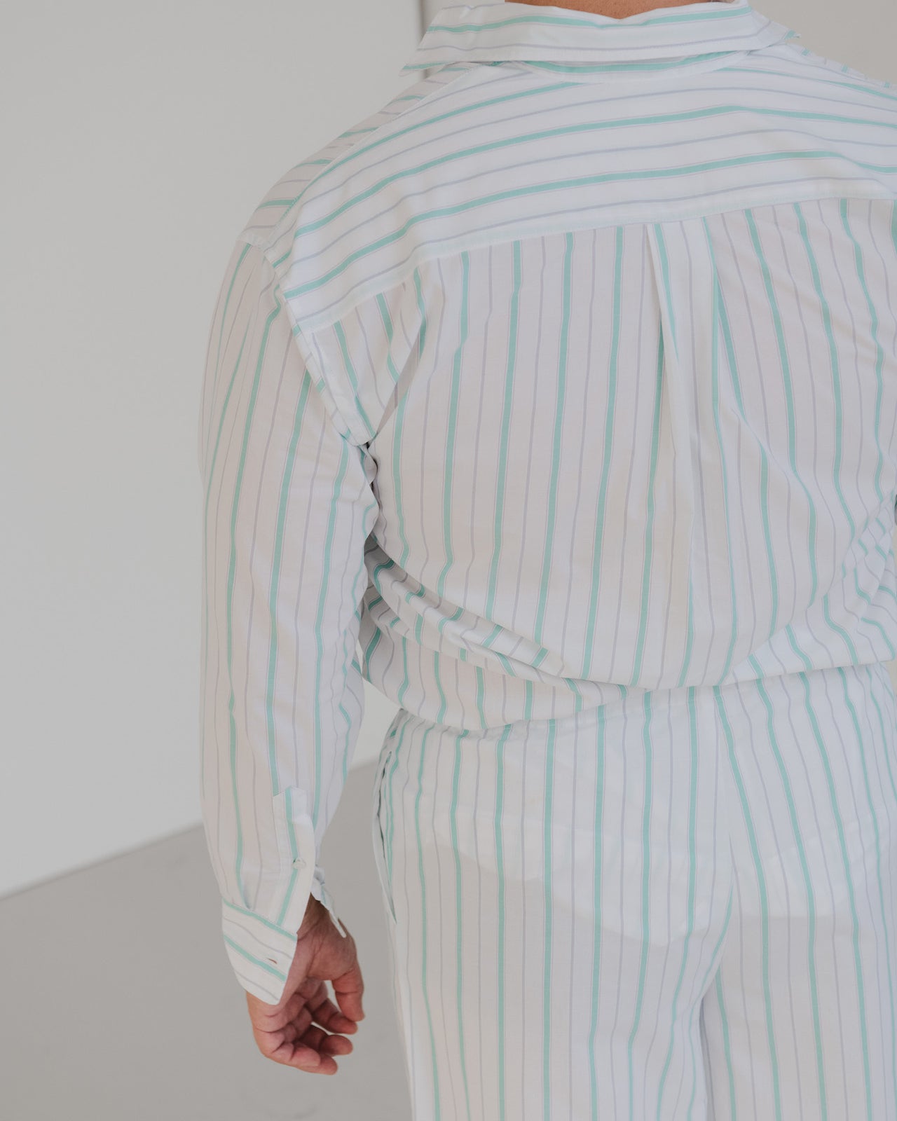 Ole Shirt - Organic Cotton Poplin - Stripe