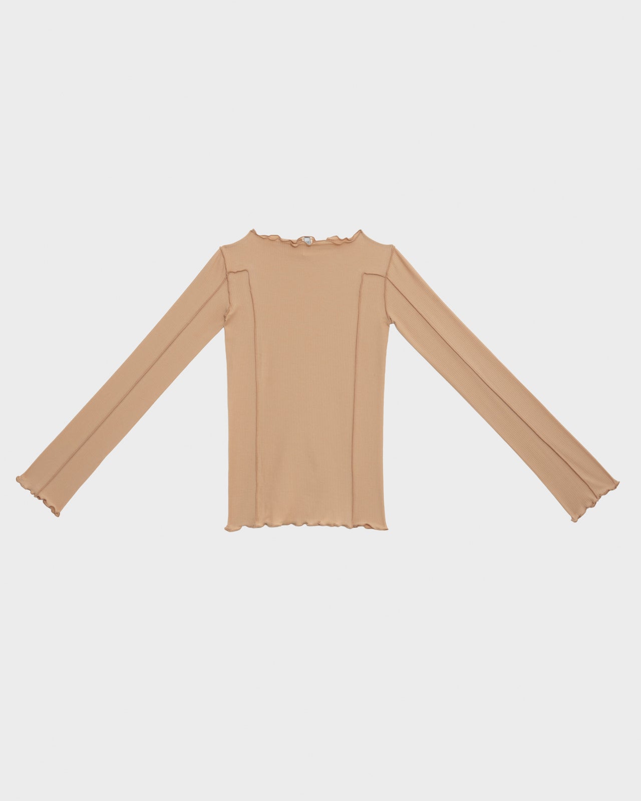 Omato Long Sleeve Tee - Organic Cotton Rib - Aural