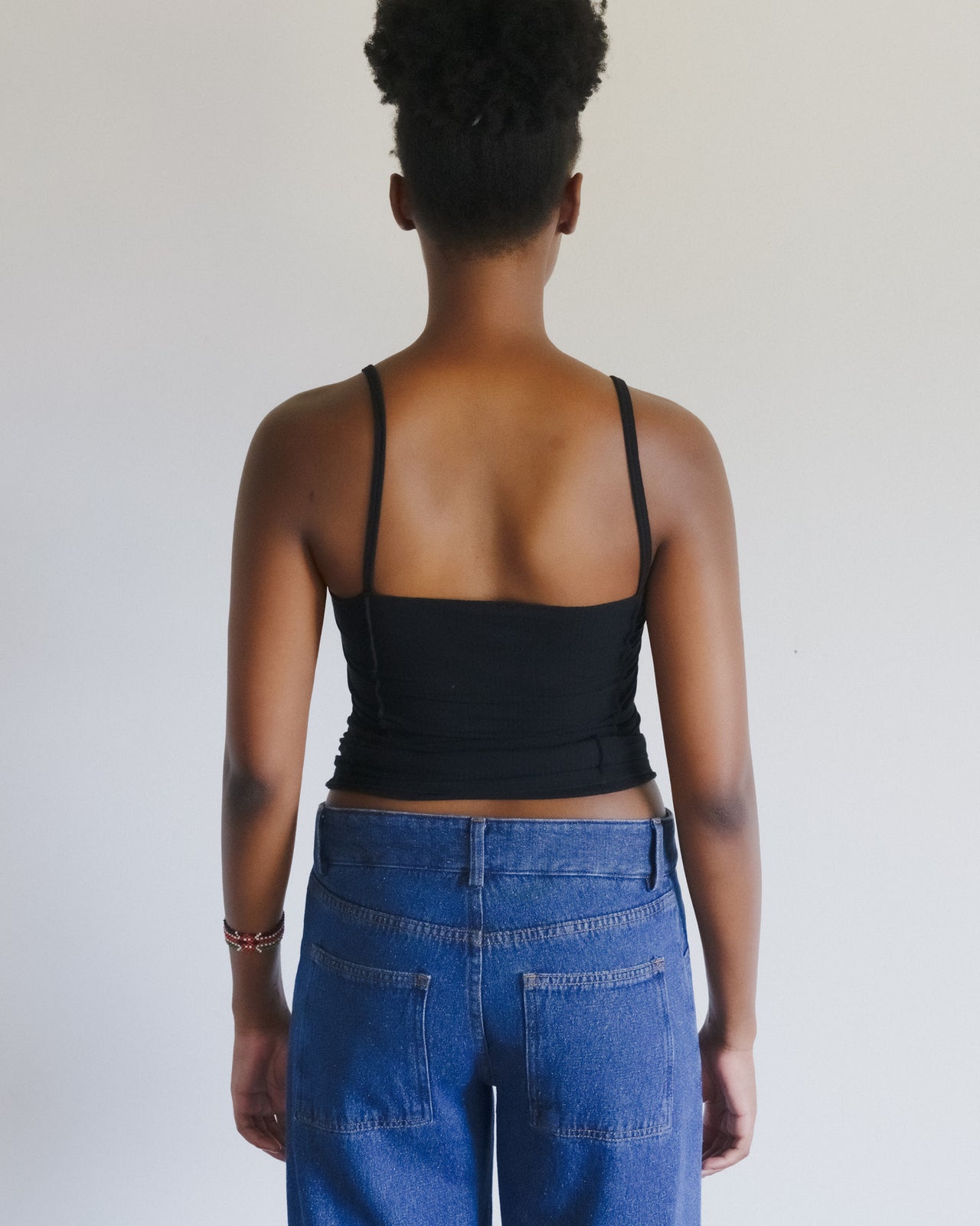 Omato Tank - Organic Cotton Rib - Black