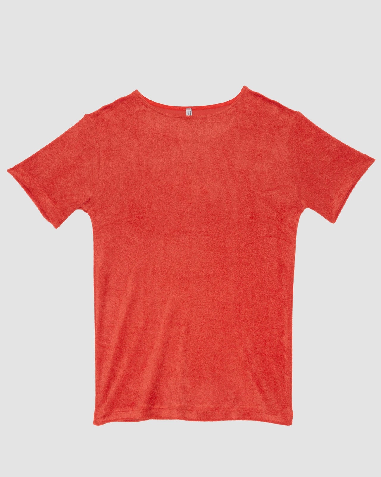 Omo Tee Shirt - Ecovero Velour - Mino Red