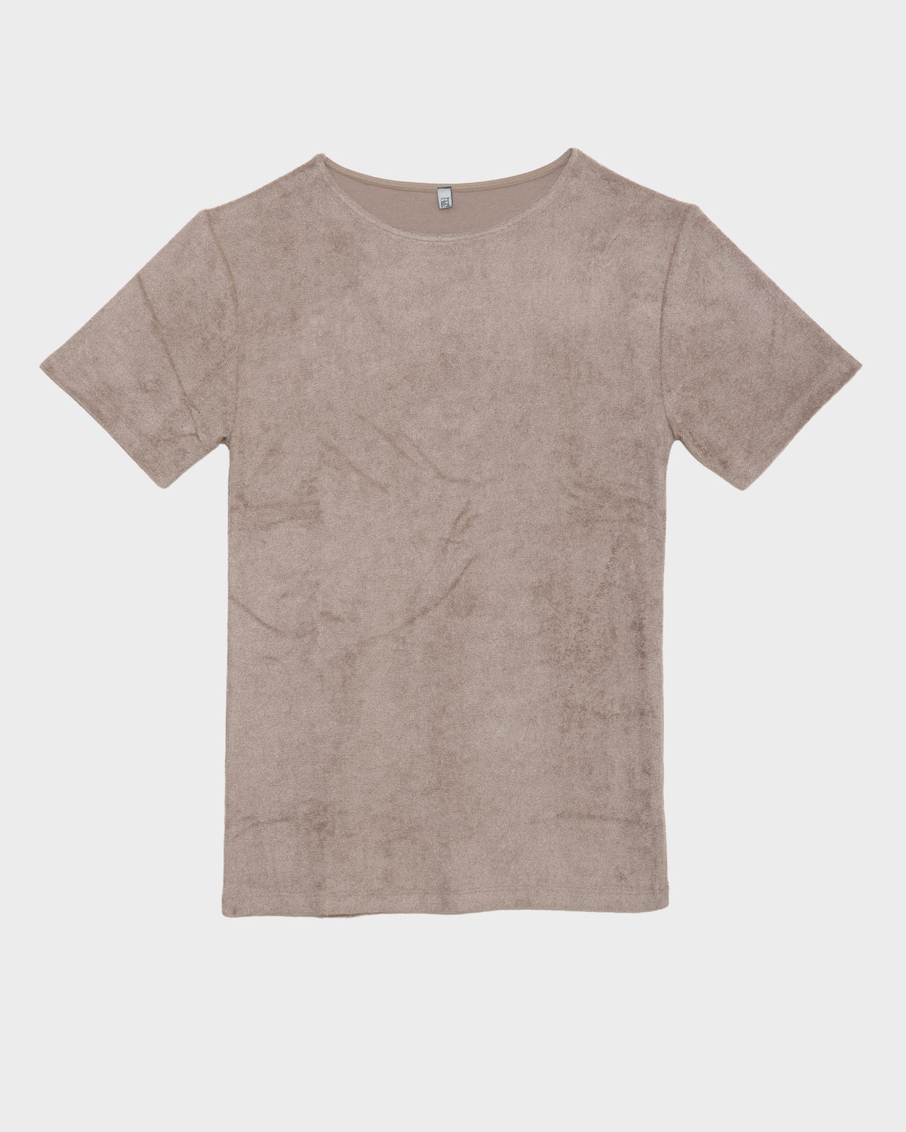 Omo Tee Shirt - Ecovero Velour - Alba Brown
