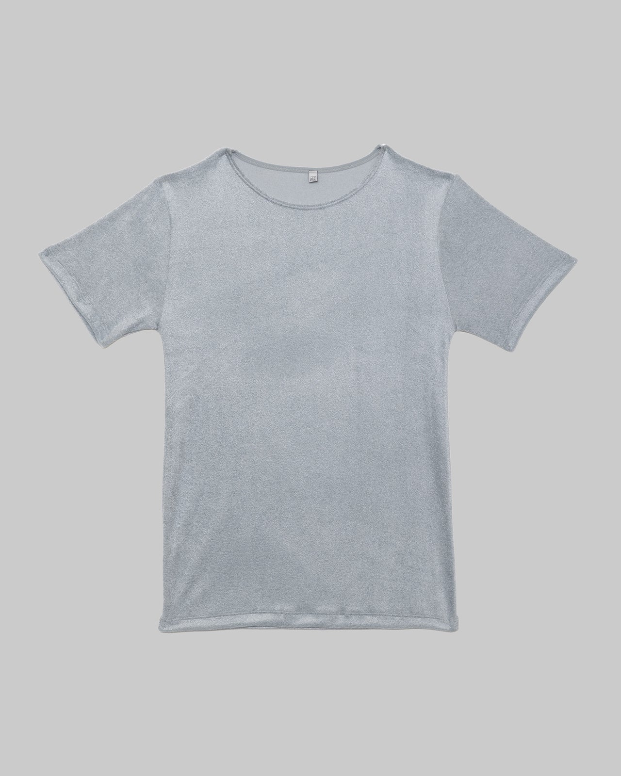 Omo Tee Shirt - Ecovero Velour - Toom Grey