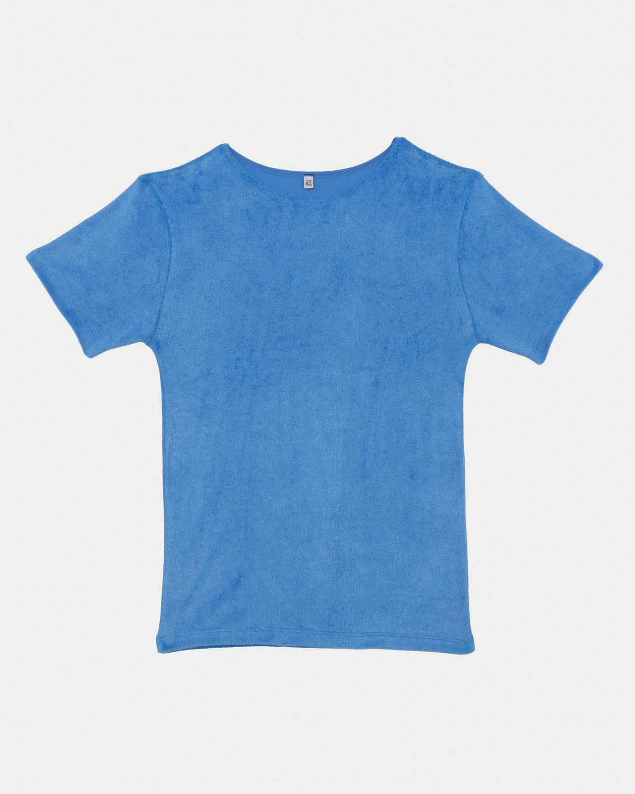 Omo Tee Shirt - Ecovero Velour - Zinn Blue