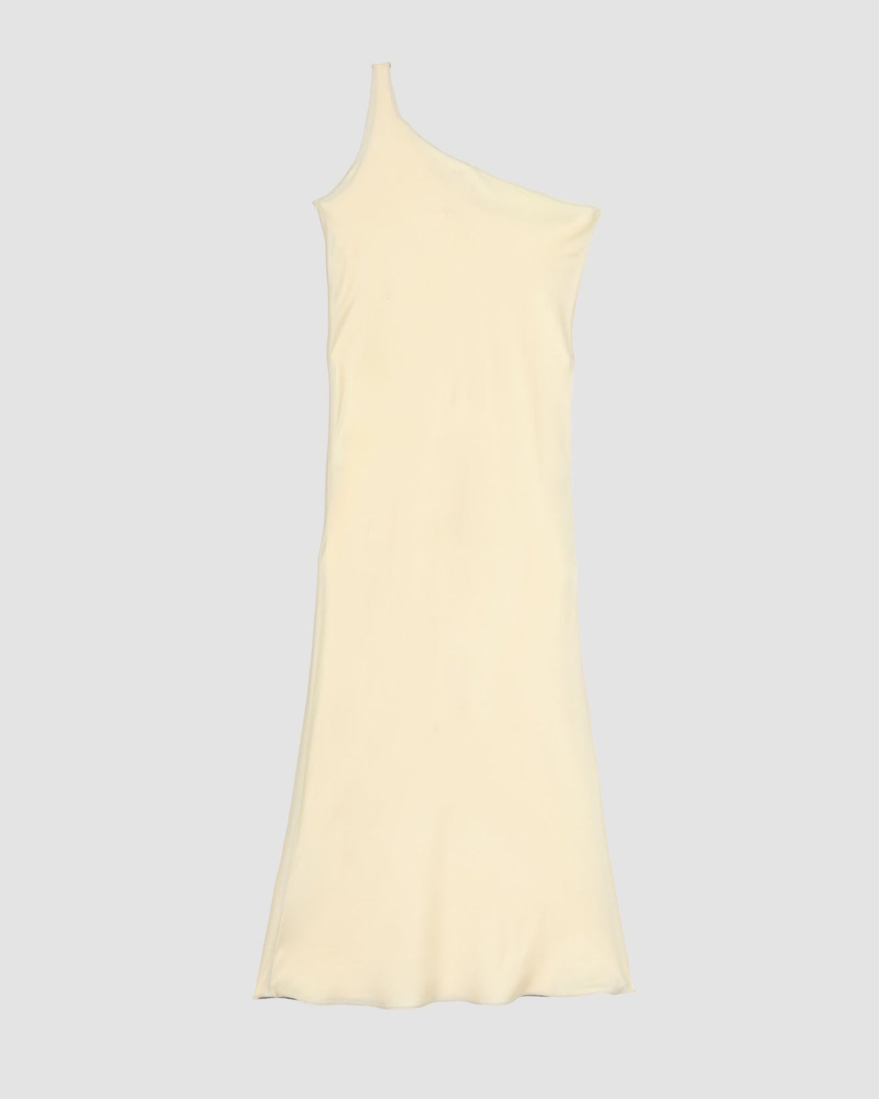 One Strap Dydine Dress - Ecovero Satin - Sophia Yellow