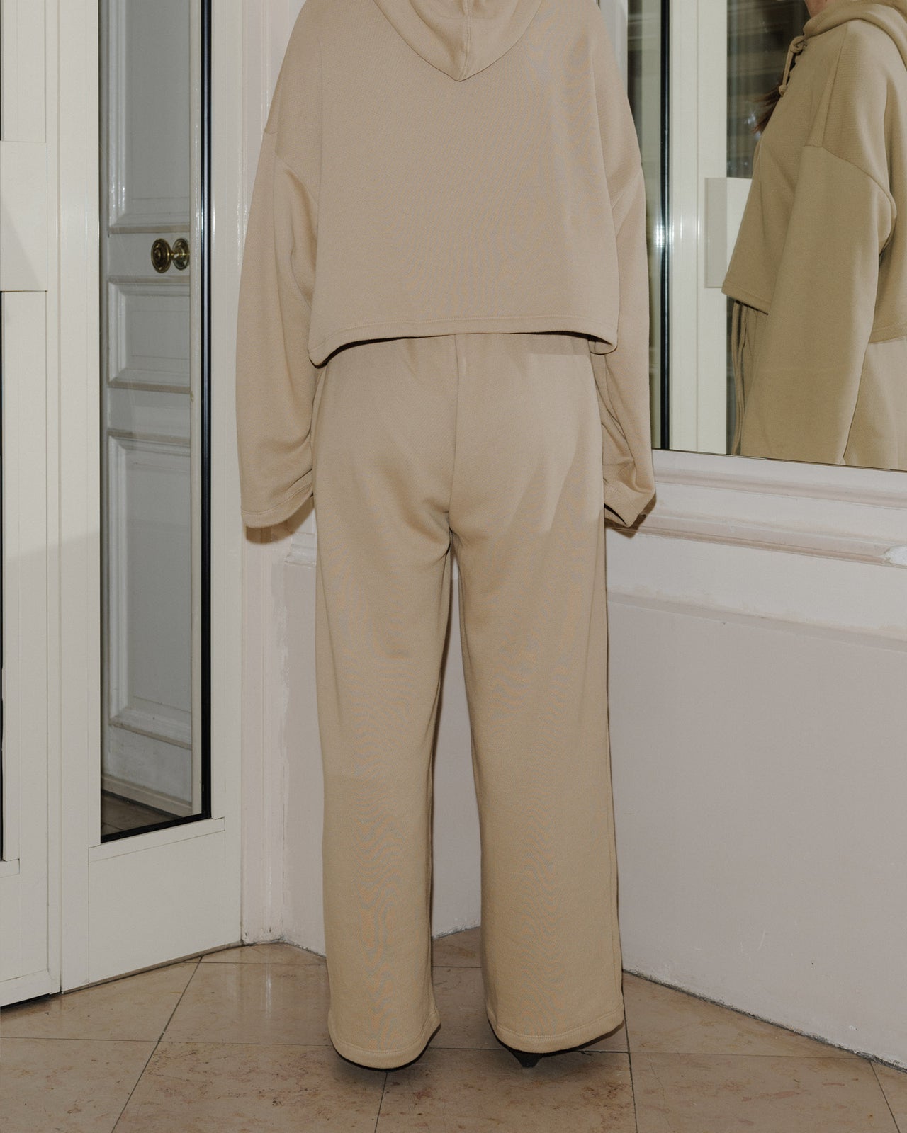 Ordu Sweat Pants - Regenerative Fleece - Beige