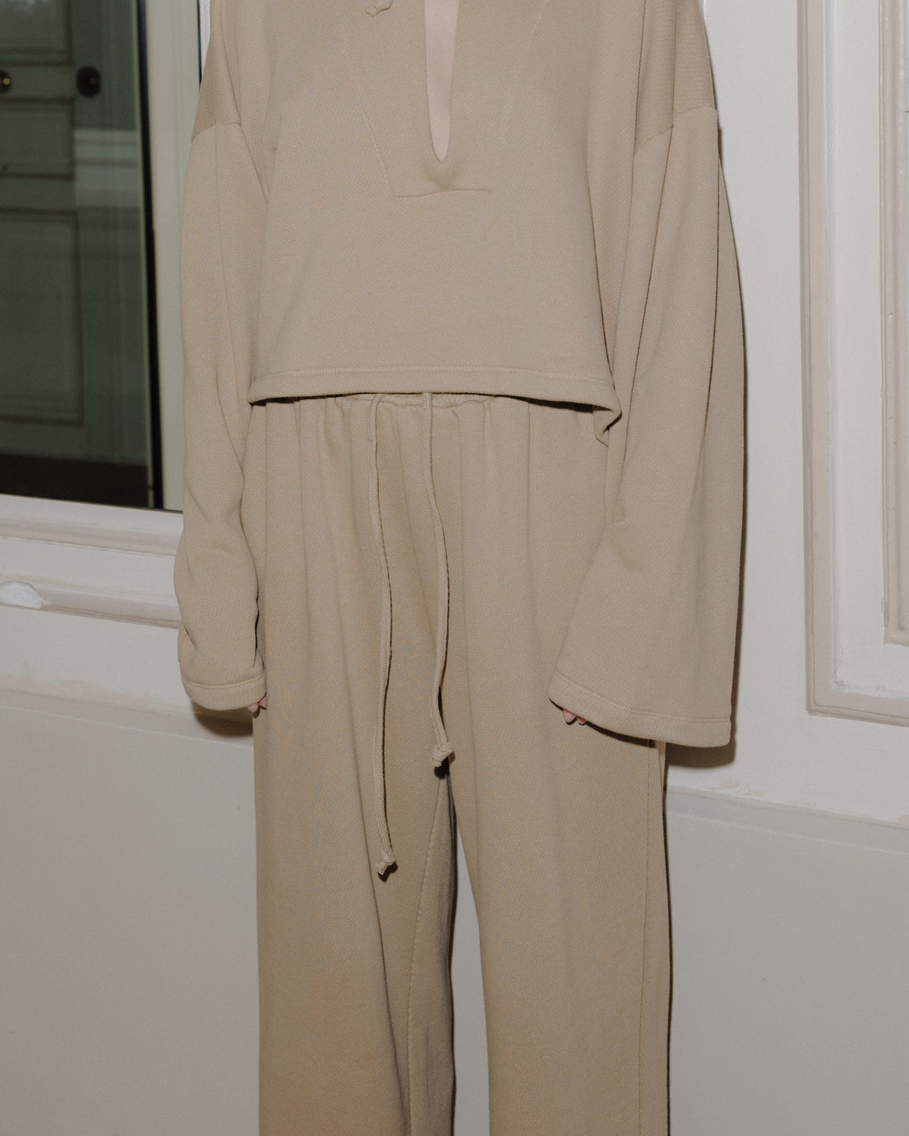 Ordu Sweat Pants - Regenerative Fleece - Beige