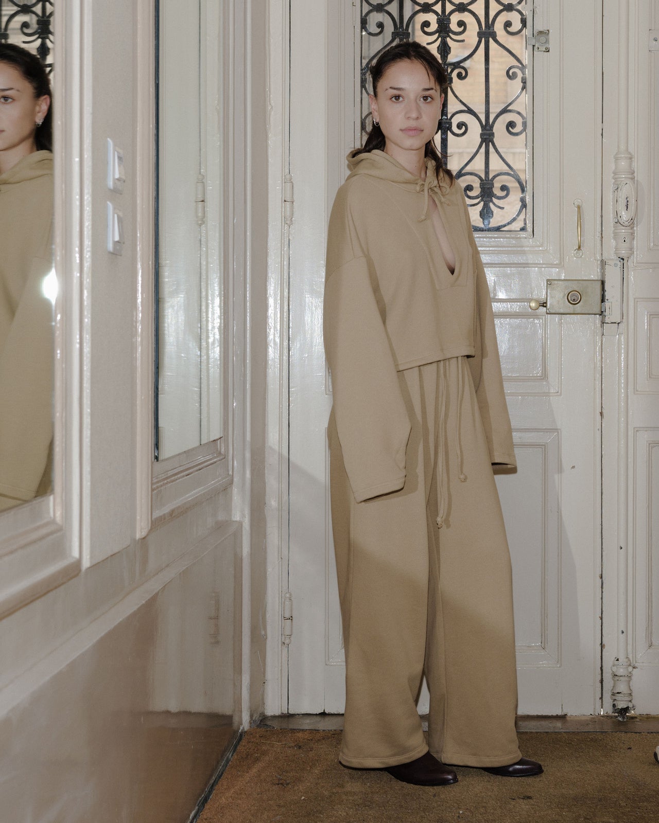 Ordu Sweat Pants - Regenerative Fleece - Beige