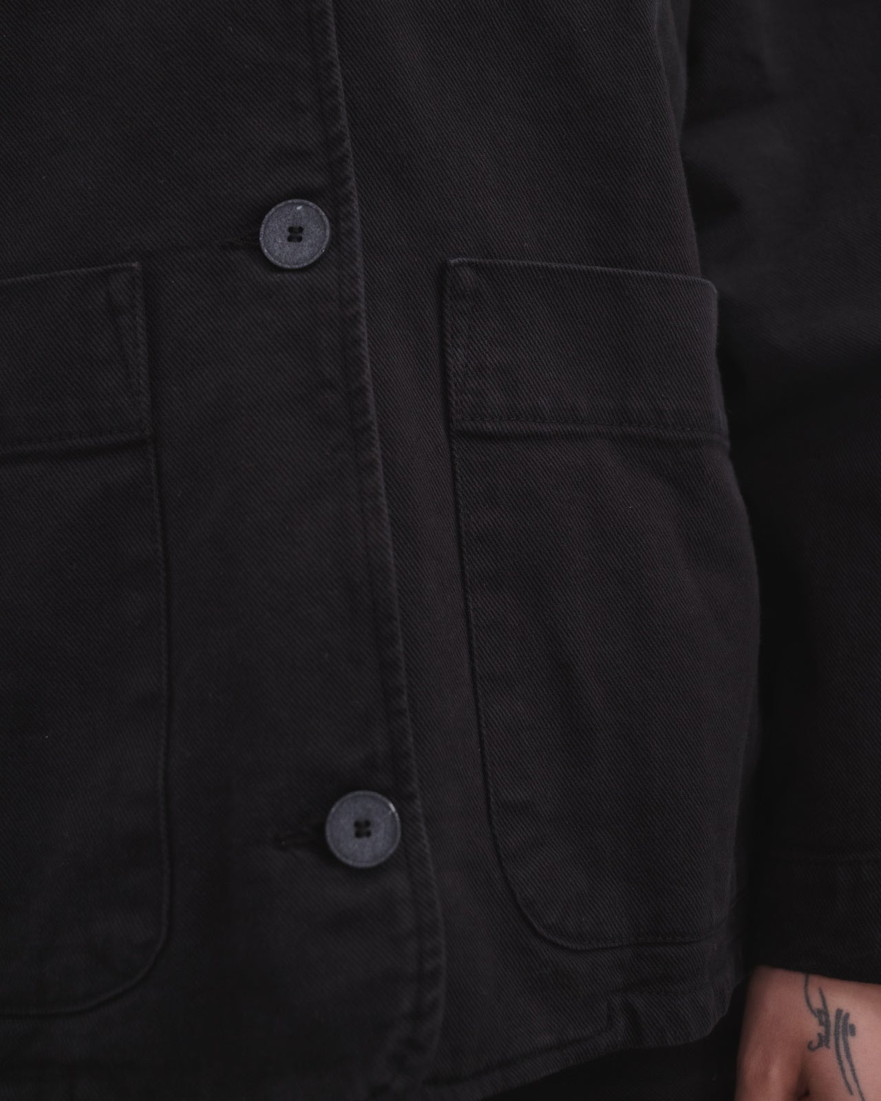 Osi Jacket - Organic Cotton - Black