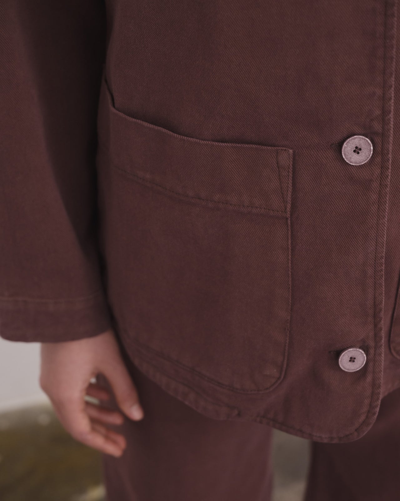 Osi Jacket - Organic Cotton - Cata Brown