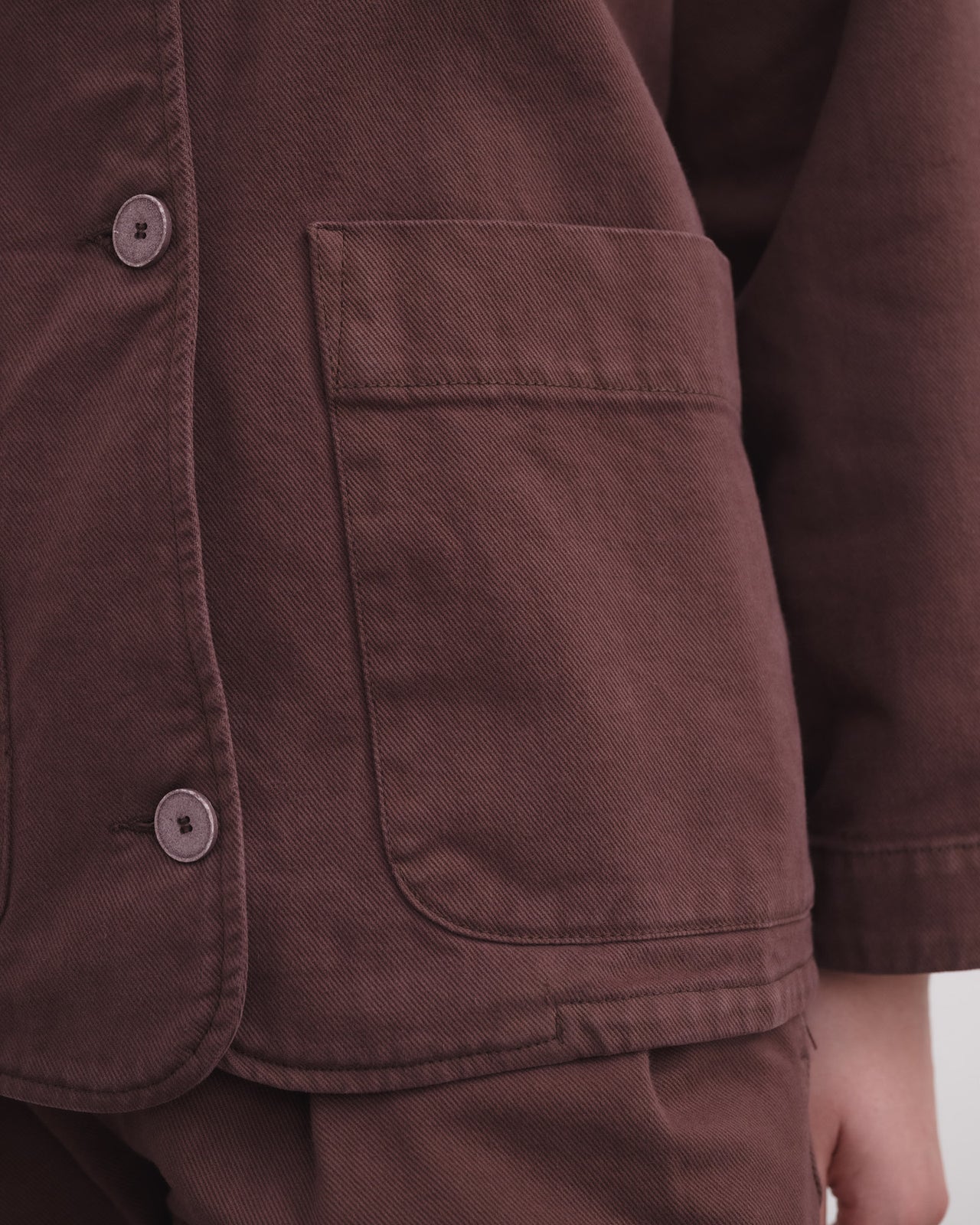 Osi Jacket - Organic Cotton - Cata Brown