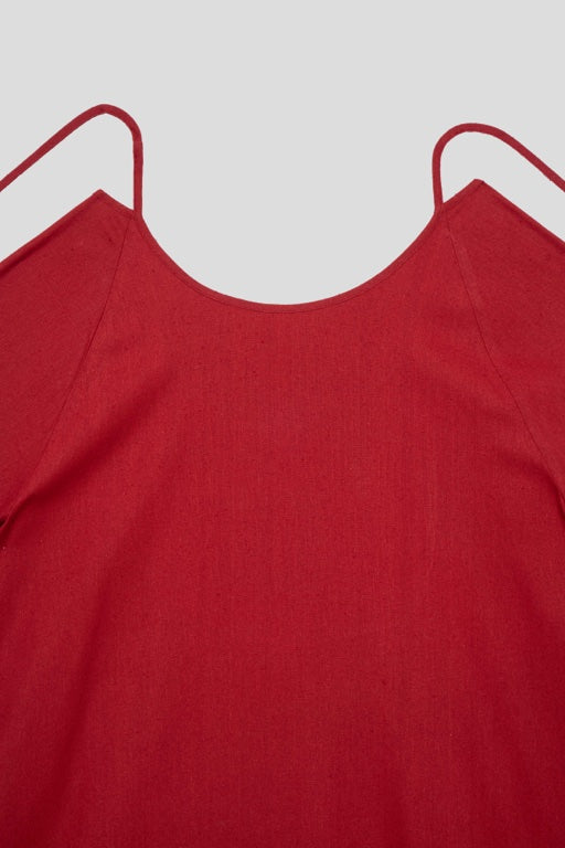 Otay Longsleeve Dress - Wild Silk - Rubia Red - AU22