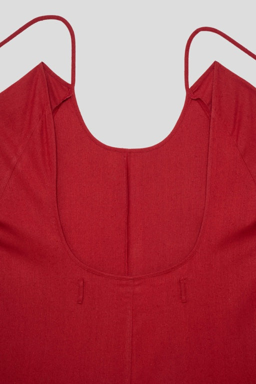 Otay Longsleeve Jumpsuit - Wild Silk - Rubia Red - AU22