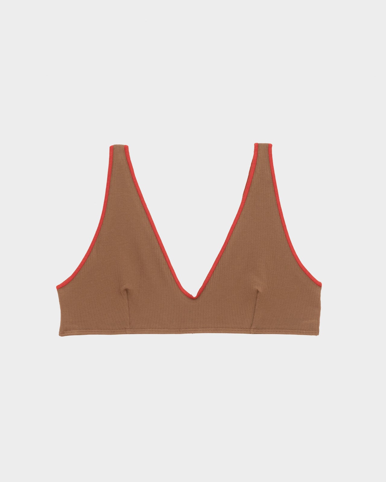Pam Bra - Organic Cotton Rib - Alamillo Brown