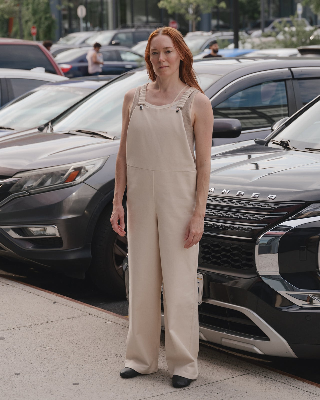 Perr Jumpsuit - Cotton Canvas - Undyed