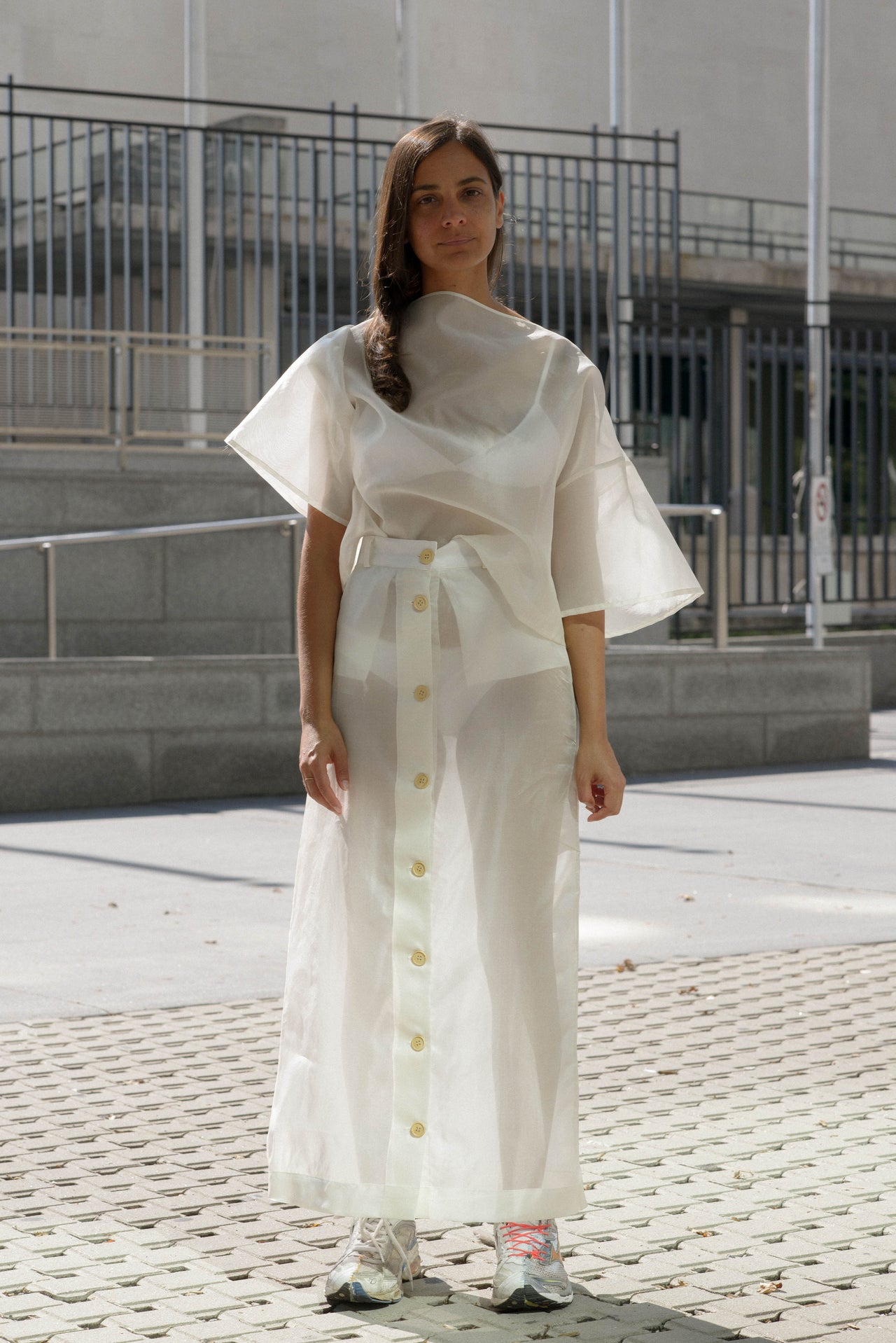 Duffy Skirt - Silk Organza