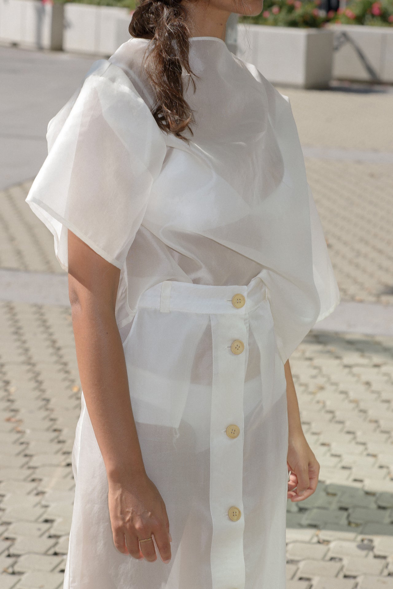 Pharr Tee - Silk Organza