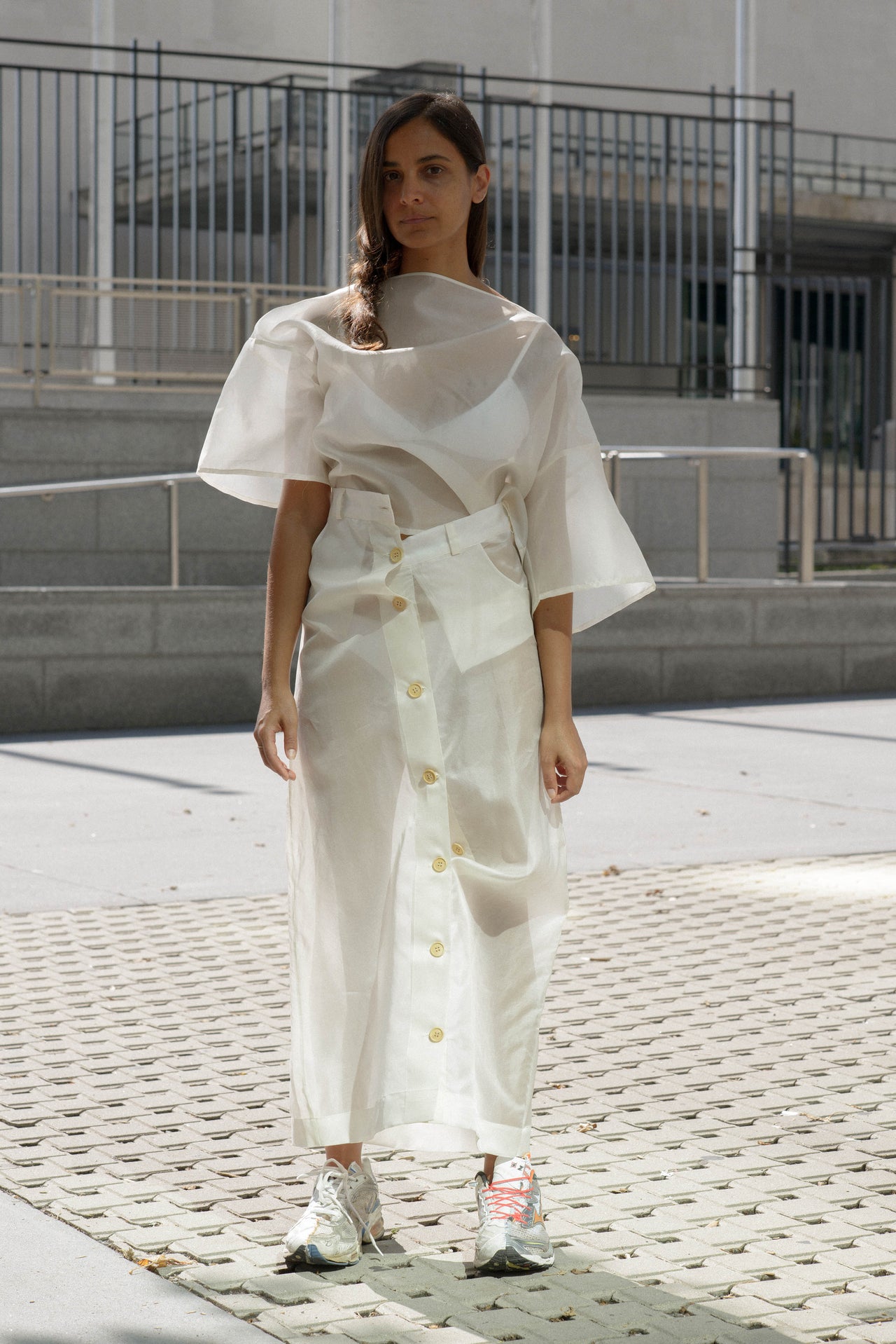 Duffy Skirt - Silk Organza