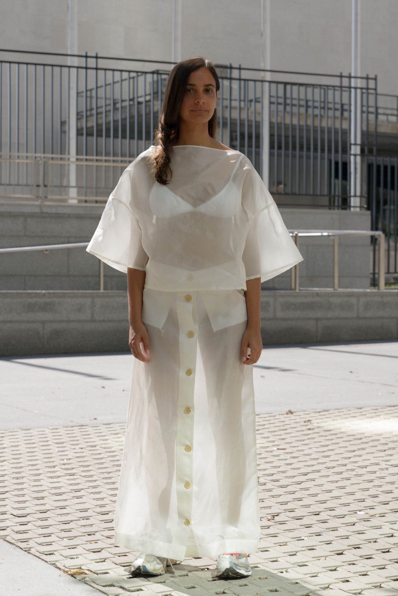 Pharr Tee - Silk Organza