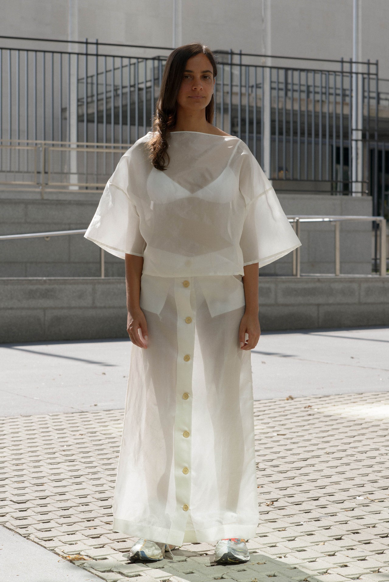 Pharr Tee - Silk Organza