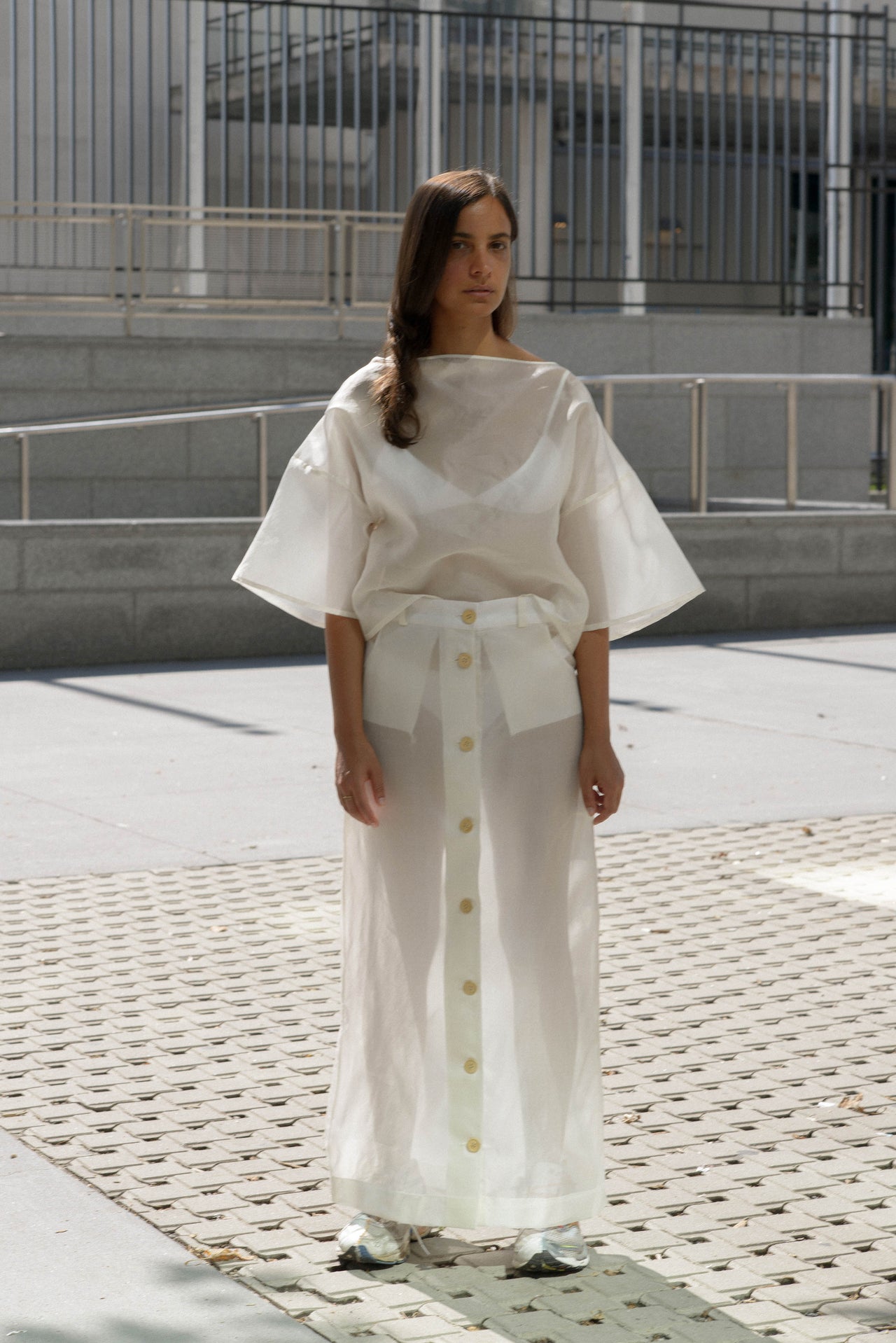 Duffy Skirt - Silk Organza