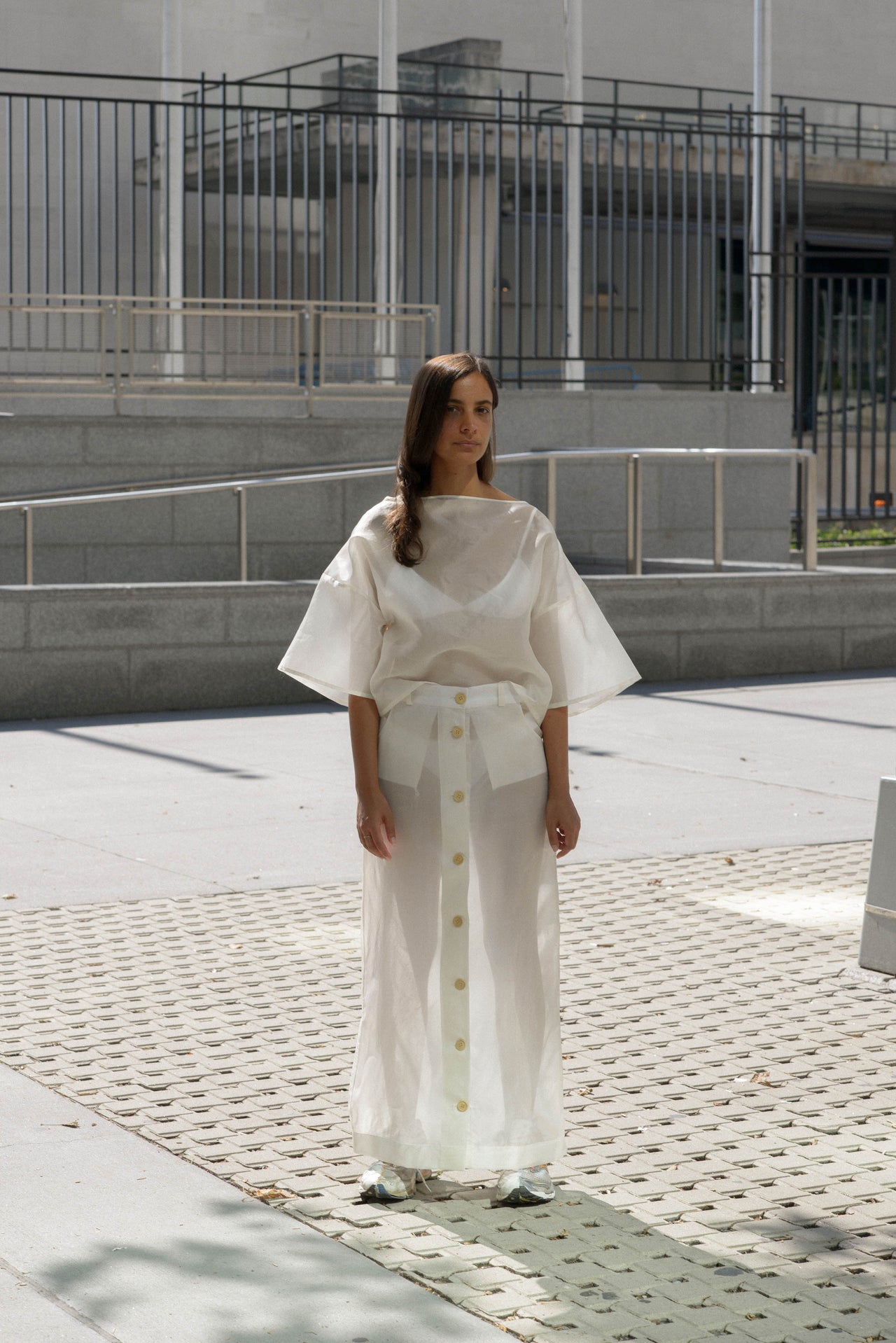 Duffy Skirt - Silk Organza